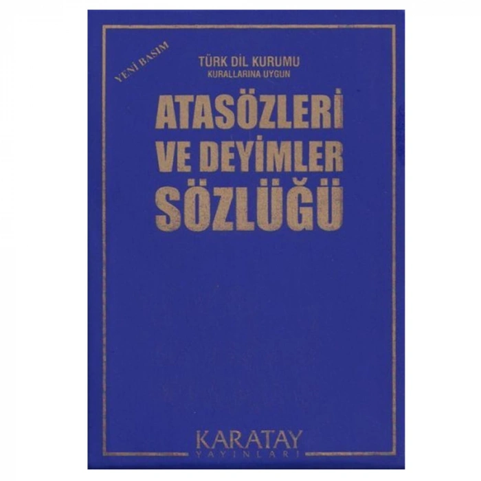 4e Atasözleri Plstik Mavi Kapak Biala 153-00-0206