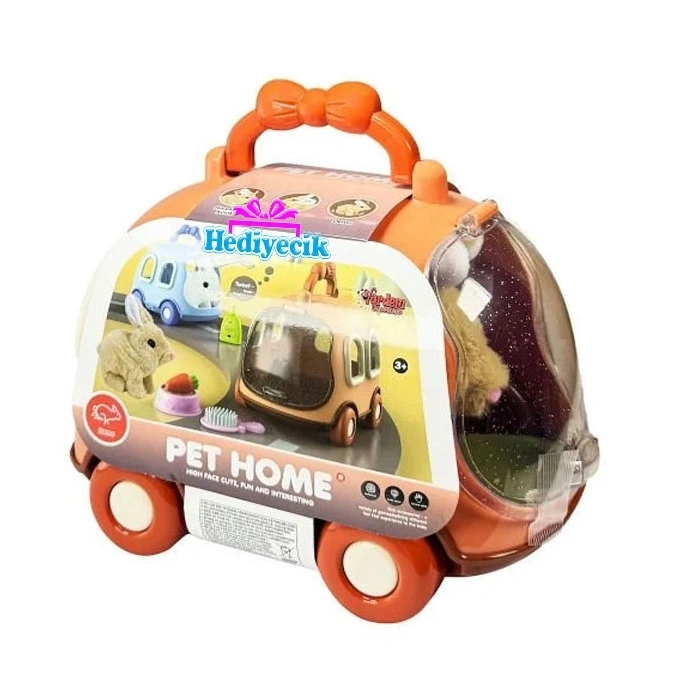 Vardem Oyuncak Taşıma Çantalı Sesli Hareketli Tavşan Set Vrd-jnd-6800