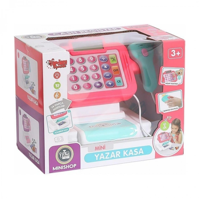 Vardem Oyuncak Kutulu Işıklı Sesli Dokunmatik Ekran Yazar Kasa Vrd-hua-66102