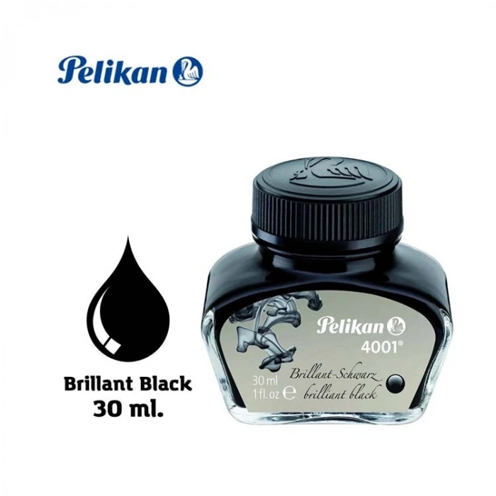 Pelikan Dolma Kalem Mürekkebi 30 Ml Siyah 4001
