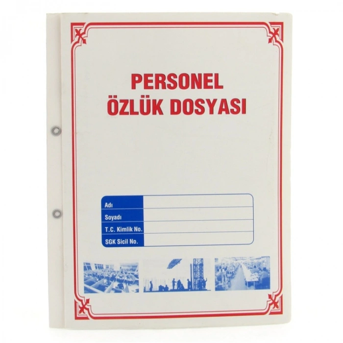 Gülpaş Personel Özlük Dosyası Karton Kapak 21x29.7 225