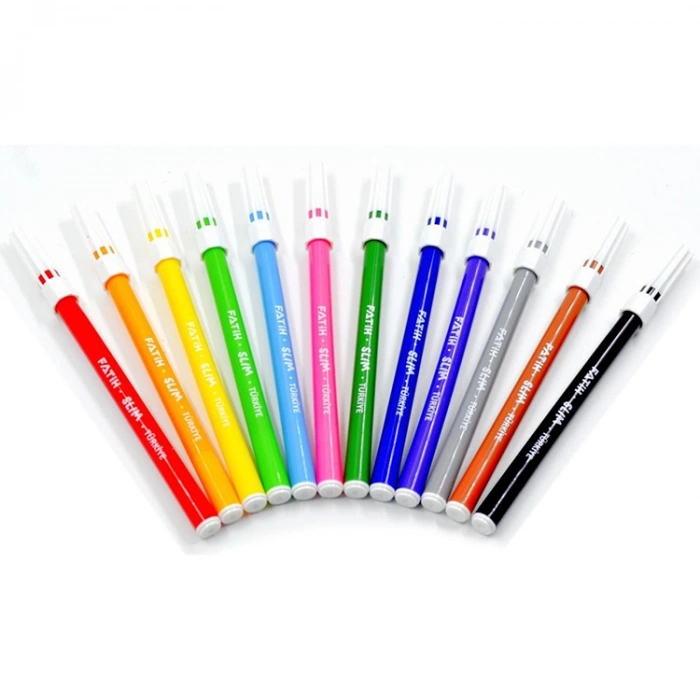 Fatih Keçeli Boya Kalemi 12 Renk 34020