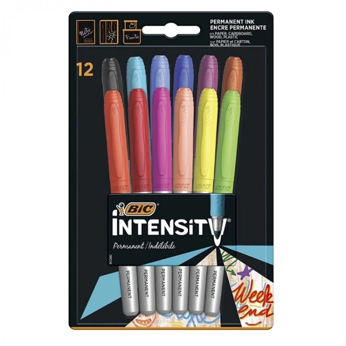 Bıc Intensıty Paınt Marker 12li Karışık
