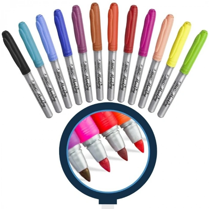 Bıc Intensıty Paınt Marker 12li Karışık