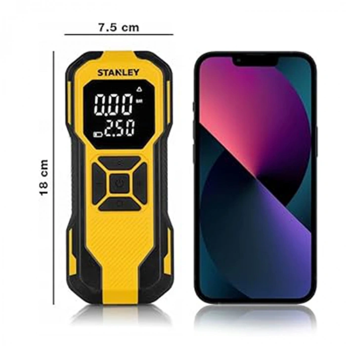 Stanley Sxıf0101 12v / Şarjlı Li-ion 150 Psı Dijital Göstergeli Akıllı Lastik Şişirme Pompası+powerbank+sos+led Lamba