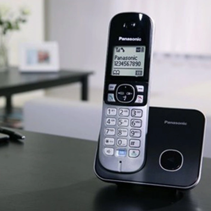 Panasonic Kx-tg6811 Siyah Telsiz Dect Telefon (Elektrik Kesintisinde Konuşabilme)