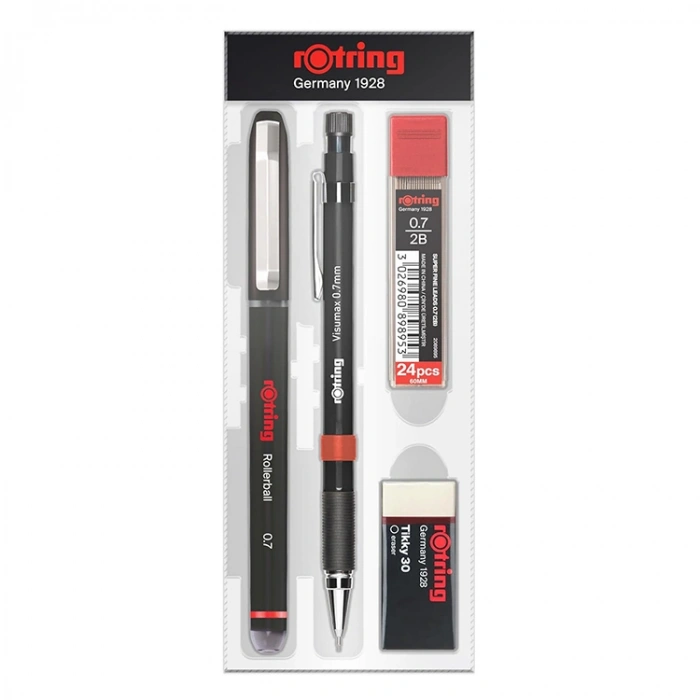 Rotring Ofis Seti Visumax + Roller Siyah