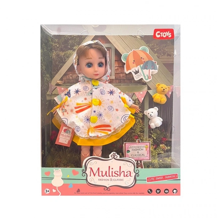 Ctoy Oyuncak Mulisha Aksesuarlı Bebek Ctoy-qj136a