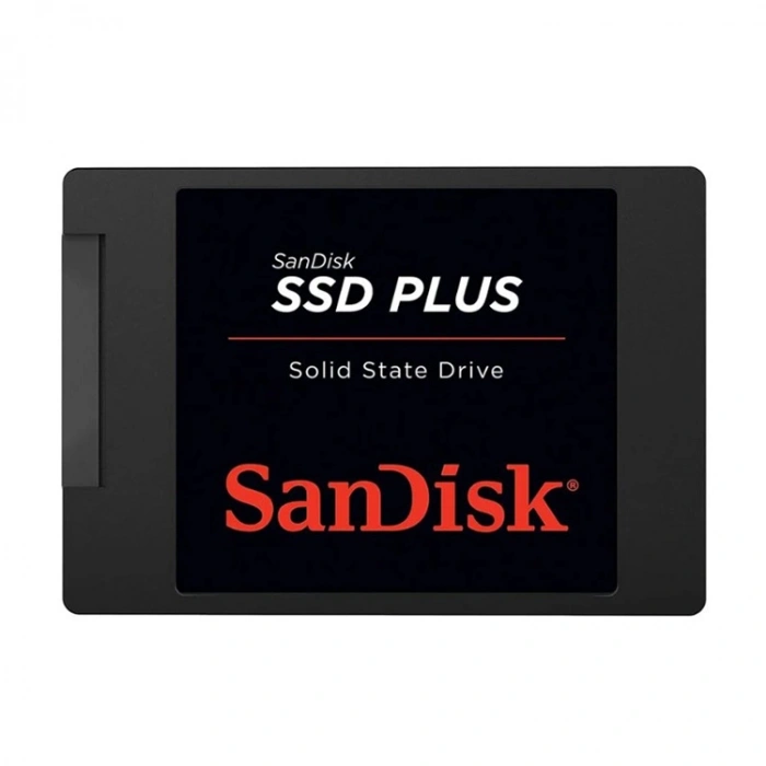 Sandisk 500gb Ssd Plus 545mb-505mb-s Sdssda-500g-g28 Sata 3 2.5 Harddisk