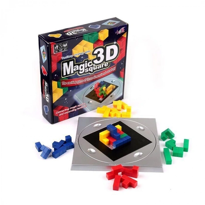 Hi-Q Toys Magic Square Sihirli Küpler Oyunu 3D