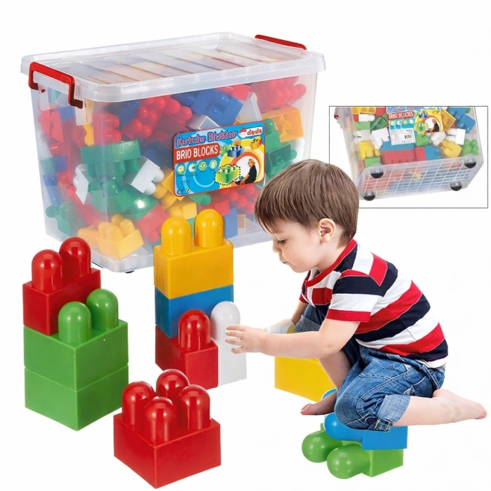 Dede 1328 Kutulu Bloklar No:4 250 Parça Lego