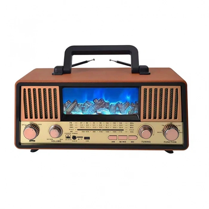 Everton Rt-703 Bluetooth Fm-usb-tf-aux Şarjlı Nostaljik Radyo