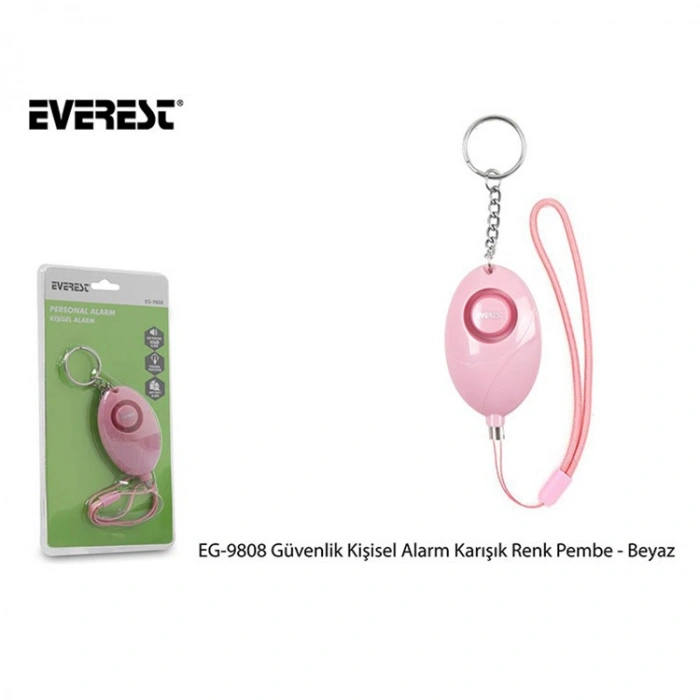 Everest Eg-9808 Güvenlik Kişisel Alarm Karışık Renk