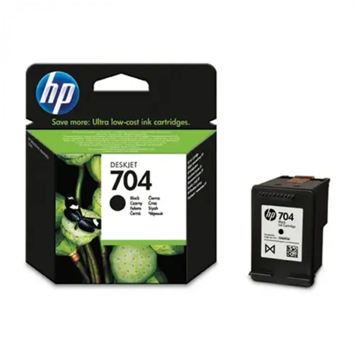 Hp 704 Black Siyah Kartuş CN692AE