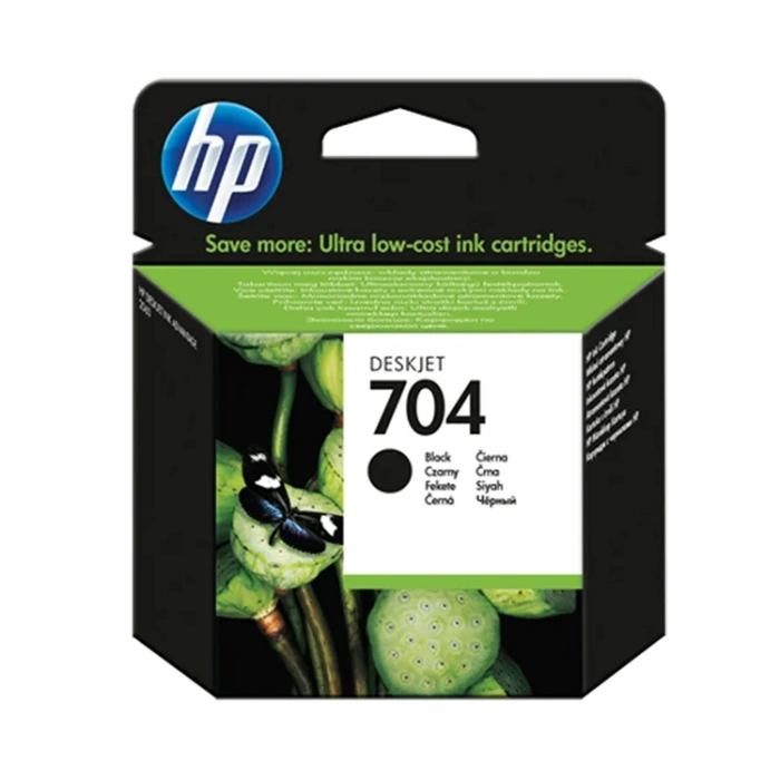 Hp 704 Black Siyah Kartuş CN692AE