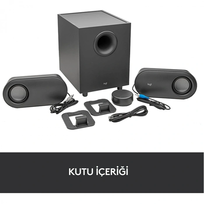 Logitech 980-001348 Z407 80w Subwoofer 2.1 Kablolosuz Bluetooth Bilgisayar Hoparlörü