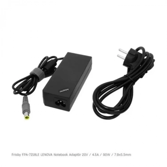 Frisby Fpa-7218le Notebook Adaptör (lenovo) 20v 4.5a (Uç Boyutu : 7.9 x 5.5mm)