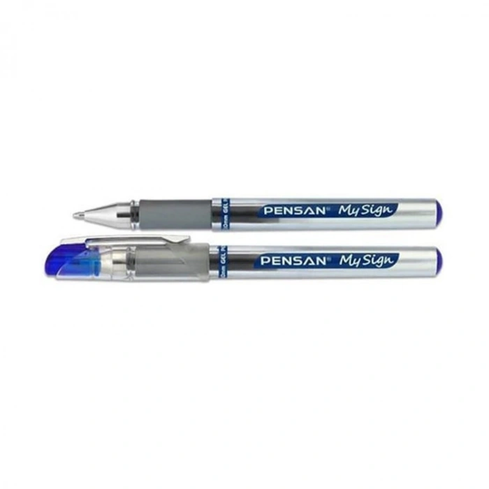 Pensan Roller Kalem My-sign Jel Bilye Uçlu İmza Kalemi 1.0 Mm Mavi 6030