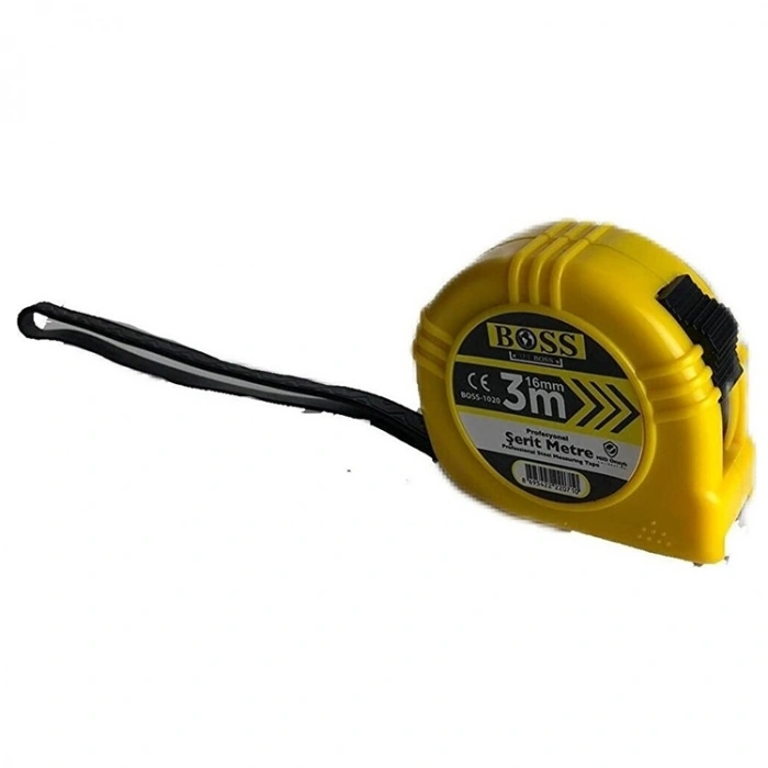 Boss Şerit Metre 16mm 3 Metre
