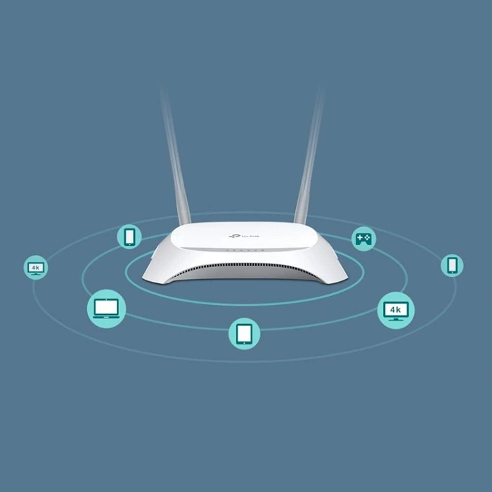 Tp-lınk Tl-wr850n 4 Port 300mbps, 2.4ghz Wifi, Masaüstü Tipi, Megabit, Router, Access Point