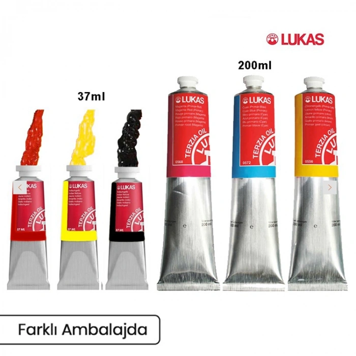 Lukas Terzia Yağlı Boya Fildişi Siyah 200ml
