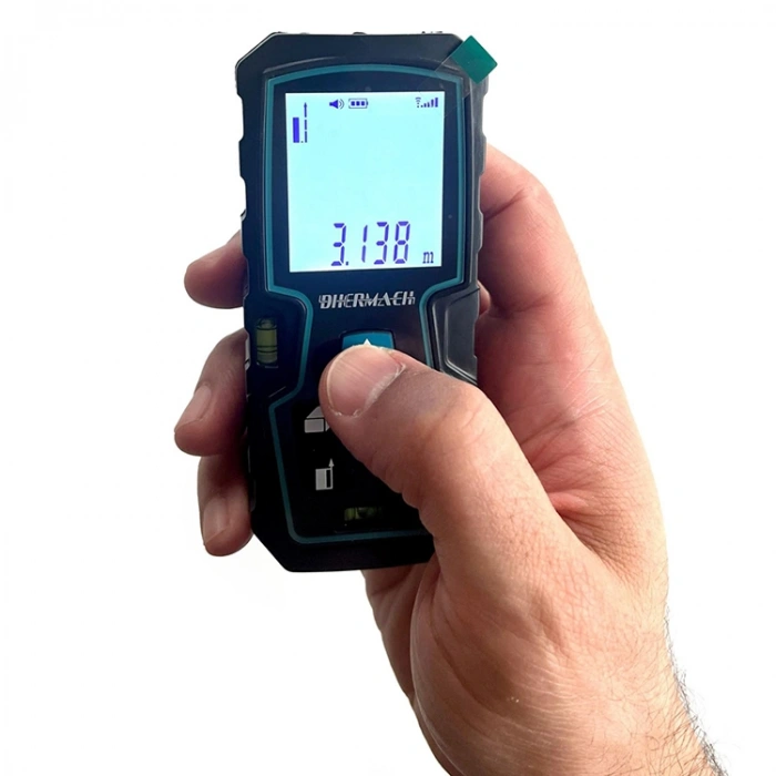 Dhermach DLM 60 S Lazerli Mesafe Ölçer 60 M