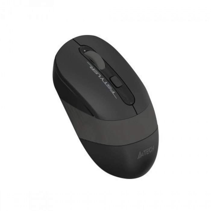 A4 TECH FG10, Grey, FSTYLER, 2,4Ghz Kablosuz, Optik Mouse, 10-15Metre, 4 Buton, Nano Alıcı