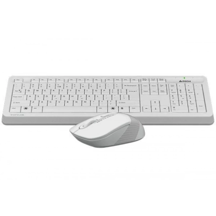 A4 TECH FG1010, Beyaz, FSTYLER, 2.4Ghz Kablosuz, Türkçe Q, Klavye Mouse Set