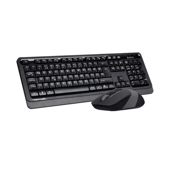 A4 Tech Fg1010f 2.4g Gri F Klavye Fn-mm Klv+optik Mouse Kablosuz Set