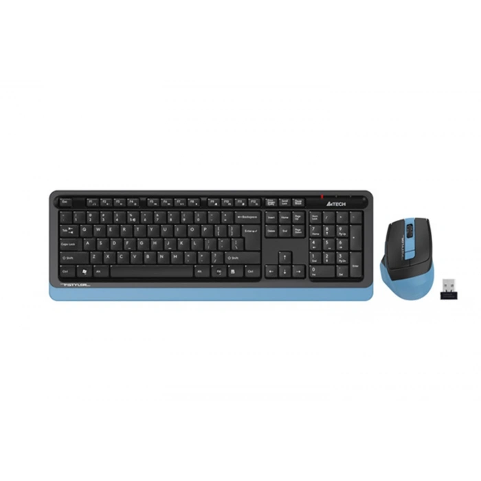 A4 Tech Fg1035 2.4g Mavi Q Fn-mm Klv+optik Mouse Set