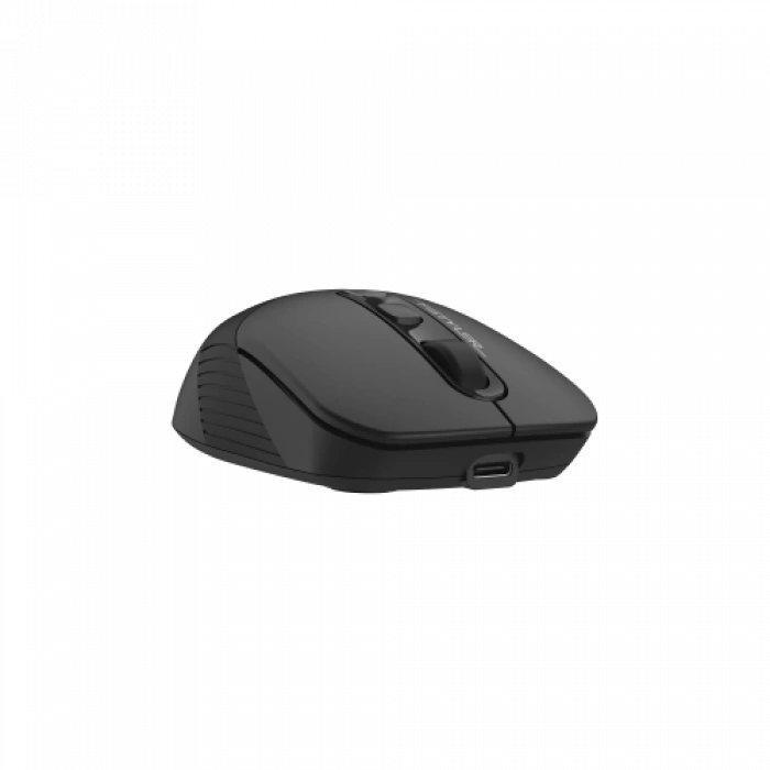 A4 Tech Fg10cs Aır2, Grey, Sılent, Fstyler, 2,4ghz Kablosuz, Usb-c Den Şarj Edilebilir, Optik Mouse, 10-15metre, 4 Buton, Nano Alıcı