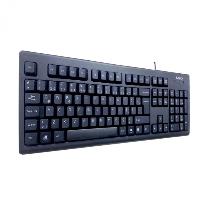 A4 Tech Km-720 Siyah F Tr Usb Kablolu Fn Multimedya Klavye