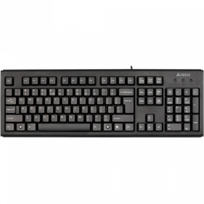 A4 TECH KM-720, Siyah, USB Kablolu, Türkçe Q, Multimedya KLAVYE