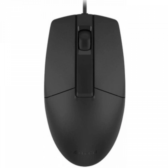 A4 TECH OP-330, Siyah, V-Track, 1200dpi, 3 Buton, Usb Kablolu, Optik Mouse