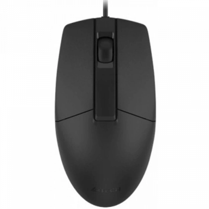 A4 Tech Op-330, Siyah, V-track, 1200dpi, 3 Buton, Usb Kablolu, Optik Mouse