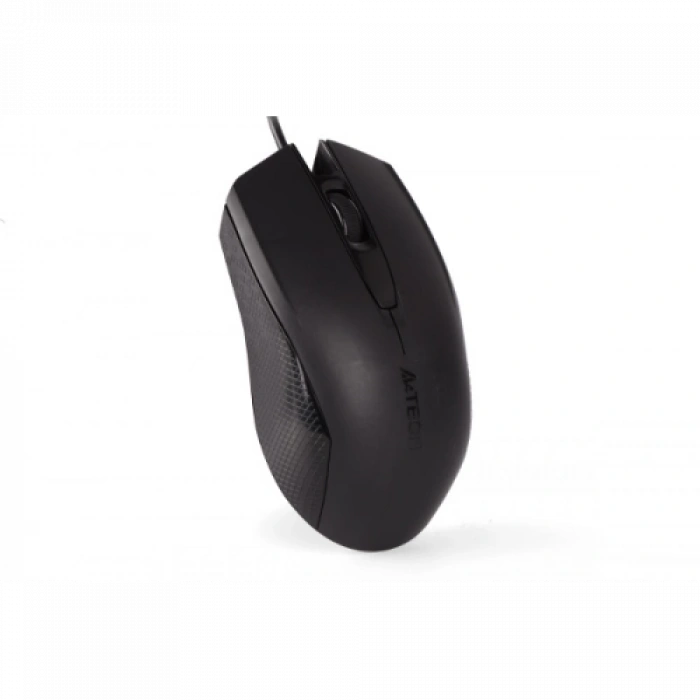 A4 TECH OP-760, Siyah, V-Track, 1000dpi, 3 Buton, Usb Kablolu, Optik Mouse