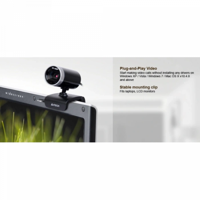 A4 TECH PK-910H Full HD 1080P Dahili Microfonlu USB WEBCAM