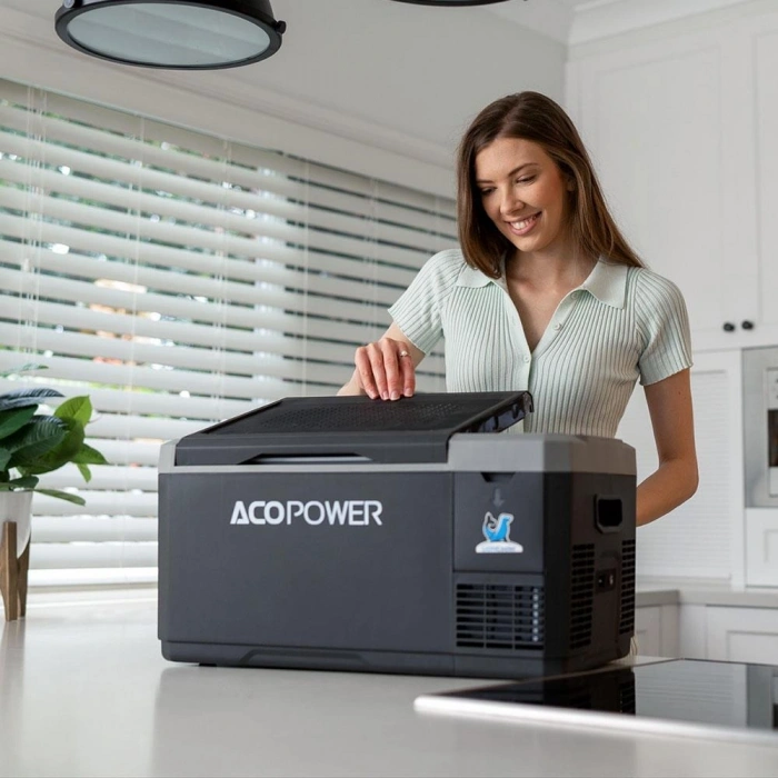 Acopower V18 12/24/220volt 18litre Kompresörlü Outdoor Oto Buzdolabı (akü Dahil Değildir)
