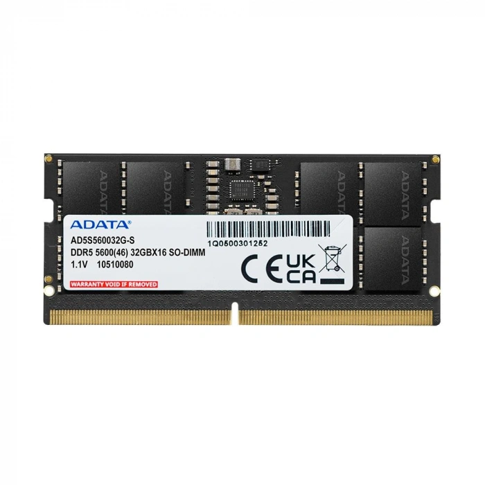 Adata 32gb Ddr5 5600mhz  262pin 1.1v Notebook Ram