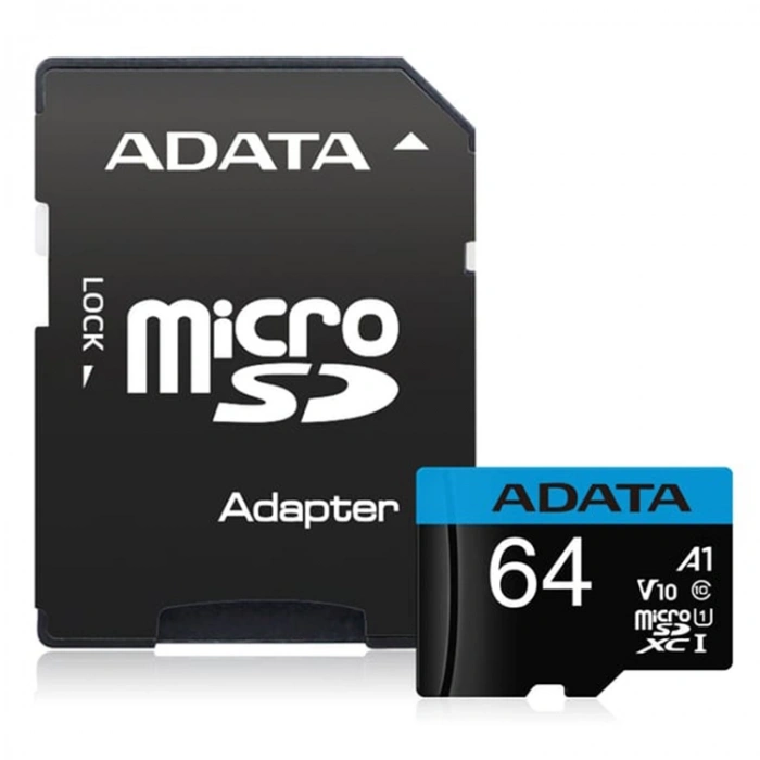 Adata 64gb Premier Microsdxc Card With Adapter Uhs-ı Class10 V10 Hafıza Kartı