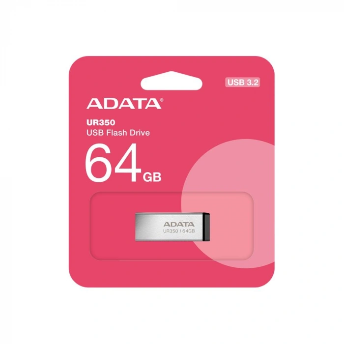 Adata Ur350-64g 64gb Usb3.2 Gen1 Metal Flash Bellek