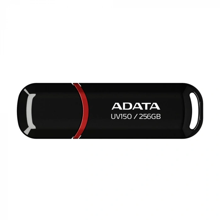 Adata Uv150-256gb Usb3.2 Gen1 Black Flash Bellek