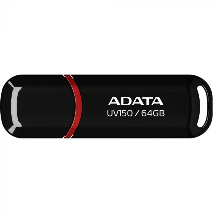 Adata Uv150-64gb Usb3.2 Gen1 Black Flash Bellek