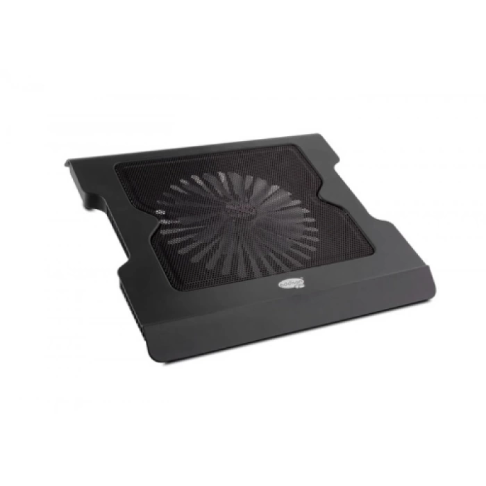 ADDISON ANC-40D, 20cm Fan, 10"-16" Notebook Soğutucu, 4 USB 2.0 Giriş, Mavi Ledli Fan(Siyah)