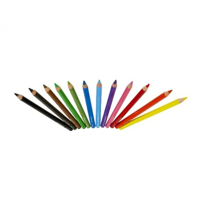 Adel Jumbo Hexa Boya Kalemi 12 Renk Tam Boy