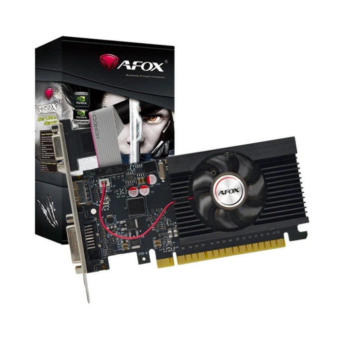 Afox Geforce Gt710 2gb Ddr3 64bit Af710-2048d3l5-v3 Dvı Hdmı Vga Lp Single Fan Ekran Kartı