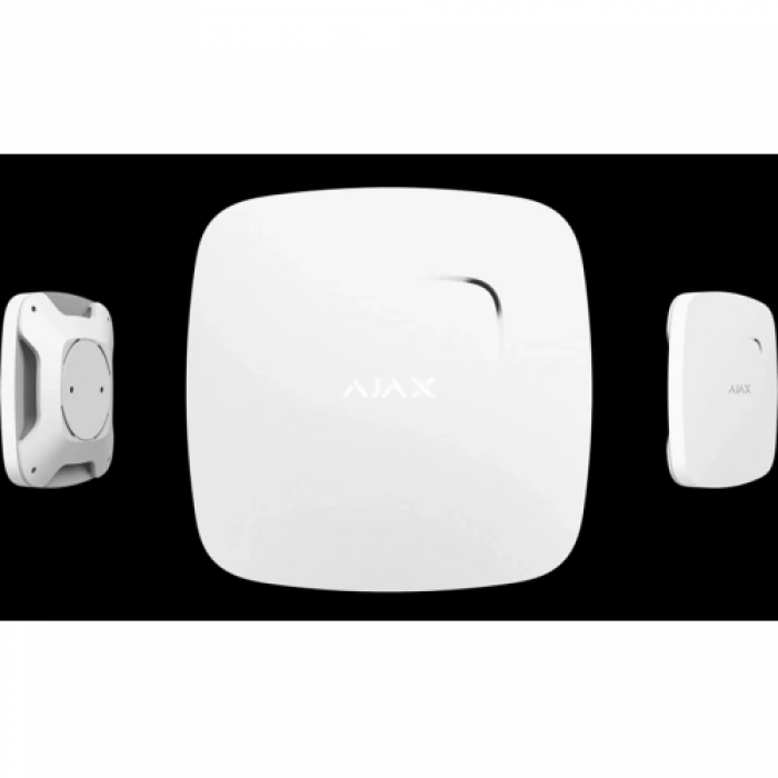 Ajax Fireprotect, Kablosuz, Isı Ve Duman Dedektörü, Beyaz