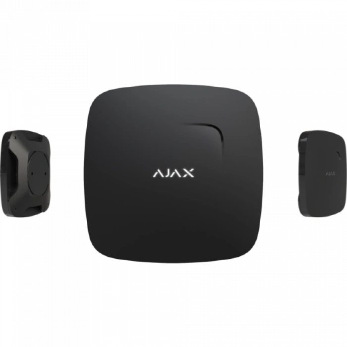 AJAX  FireProtect, Kablosuz, Isı ve Duman Dedektörü, SİYAH