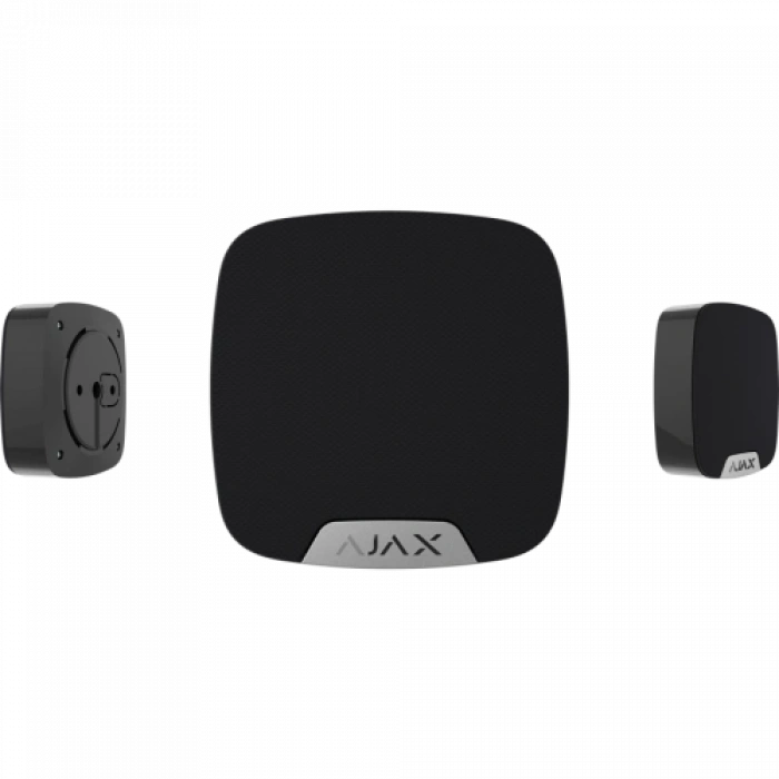 Ajax  Homesiren, Kablosuz, Dahili Siren, Siyah