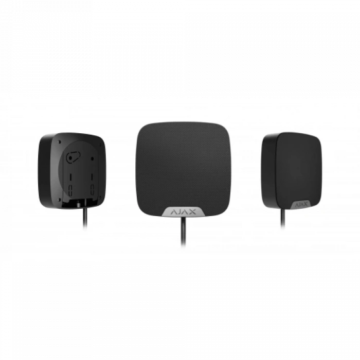 Ajax  Homesiren, Kablosuz, Dahili Siren, Siyah